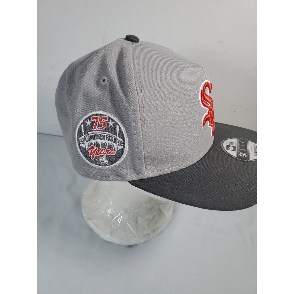 Chicago Red Sox 75 Years Comiskey Park New Era 9fifty Snapback Hat Cap One Size - Picture 4 of 16